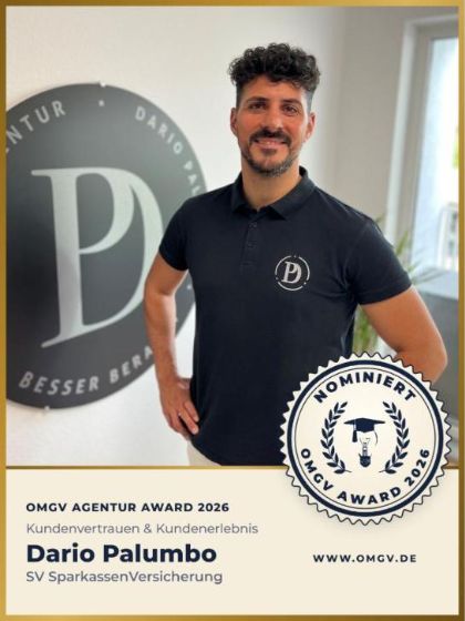 Nominierungssiegel Generalagentur Dario Palumbo