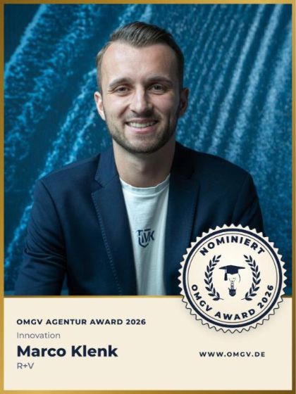 Nominierungssiegel Marco Klenk